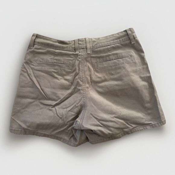 Gloria Vanderbilt Amanda Bermuda Shorts Womens 10 Safari Tan Denim‎ High Rise - Picture 4 of 6